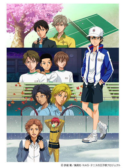 テニスの王子様』アニメ10周年記念プロジェクト第3弾決定！テニスの 