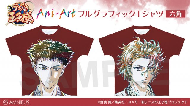 AMNIBUS：新商品情報が到着！【Ani-Art フルグラフィックTシャツ 立海 