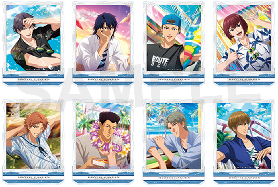 新テニスの王子様 テニプリ ラッキーくじ 氷帝 跡部景吾 アクスタ 缶バッジ 跡部や幸村の浴衣姿が華やか！セガ ラッキーくじオンライン『新