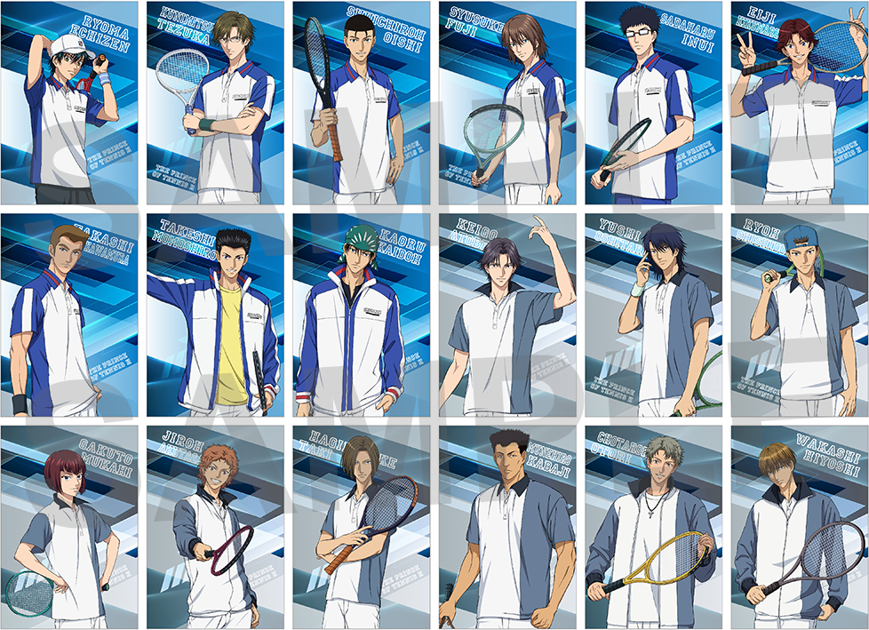 ミュージカルテニスの王子様【向日岳人＆滝萩之介】購入特典ポストカード ミュージカル『テニスの王子様』4thシーズン 全国大会 青学vs氷帝
