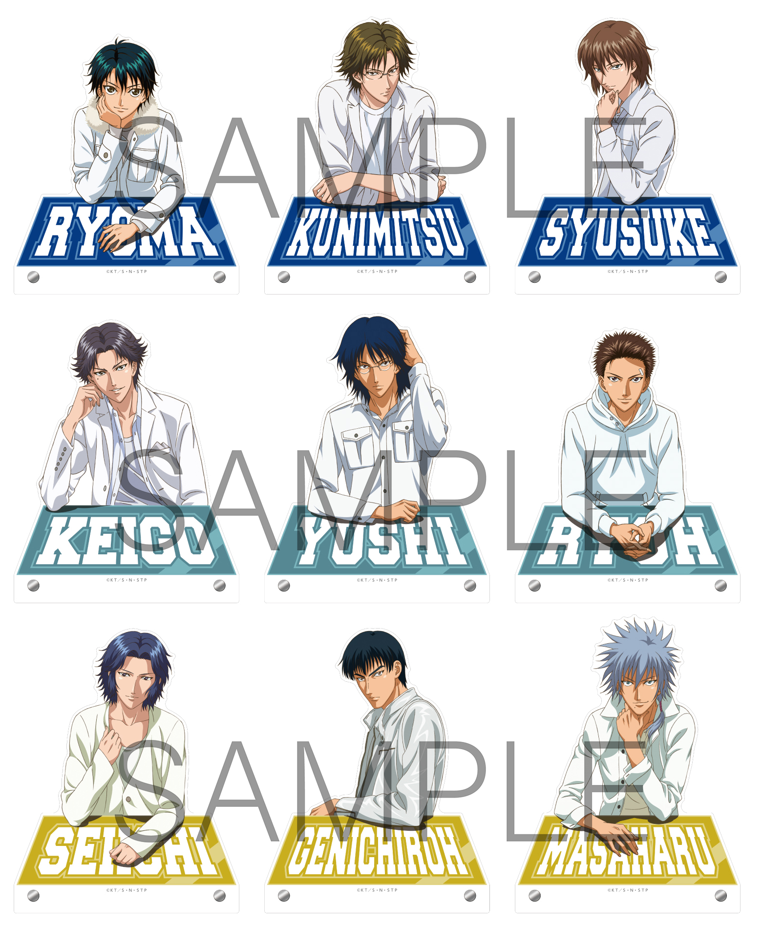 テニプリスト ANIME TENIPURI OFFICIAL STORE」の2023AUTUMN新着商品と 