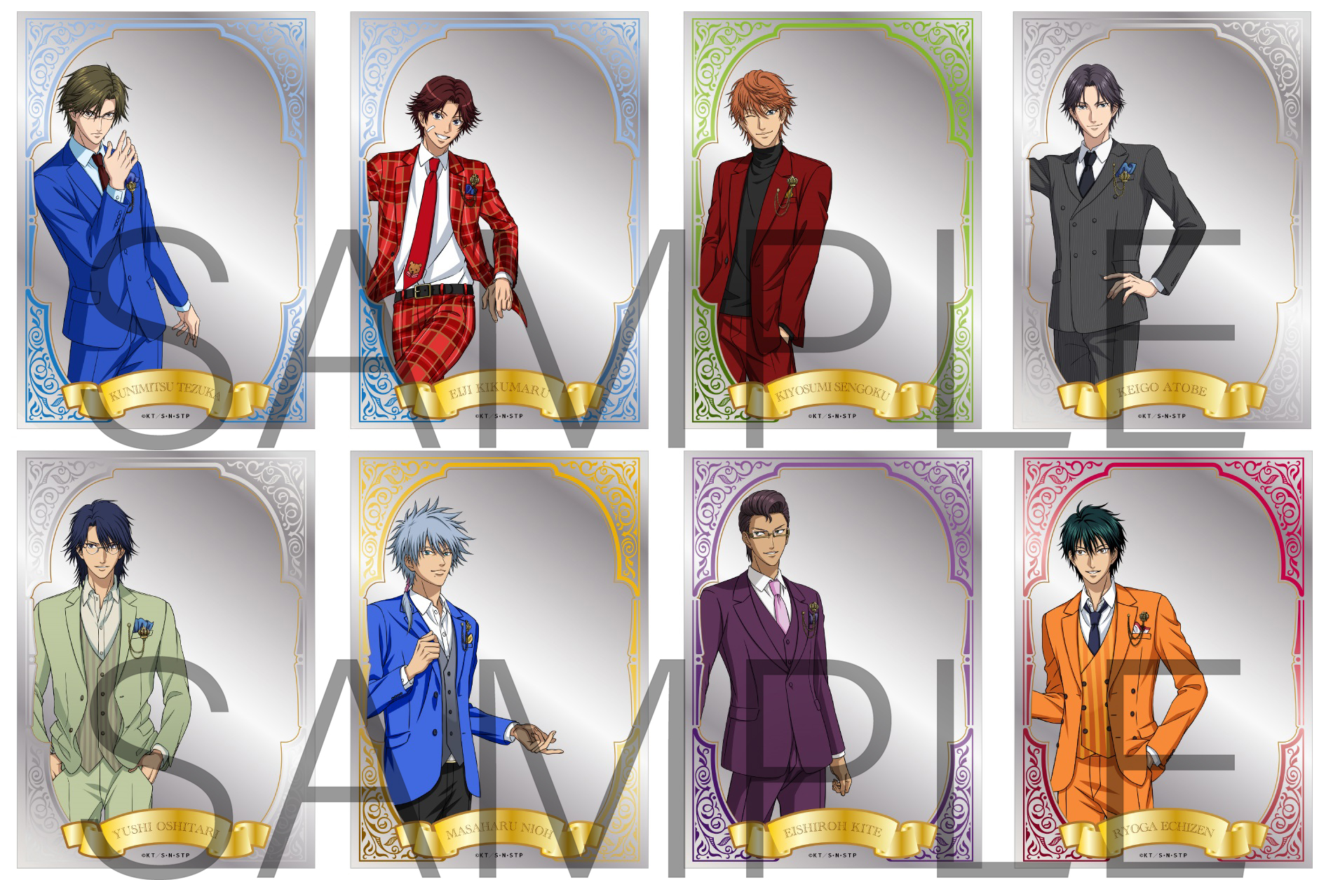 新テニスの王子様 テニプリ イセタンミラー 特典 ステッカー 跡部景吾  