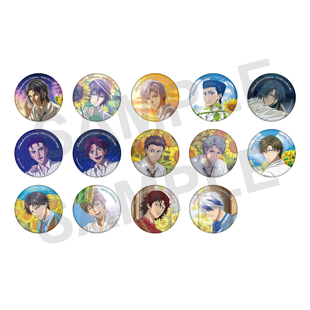 テニプリ サマバレ CDジャケット缶バッジ テニプリ サマバレ CD 
