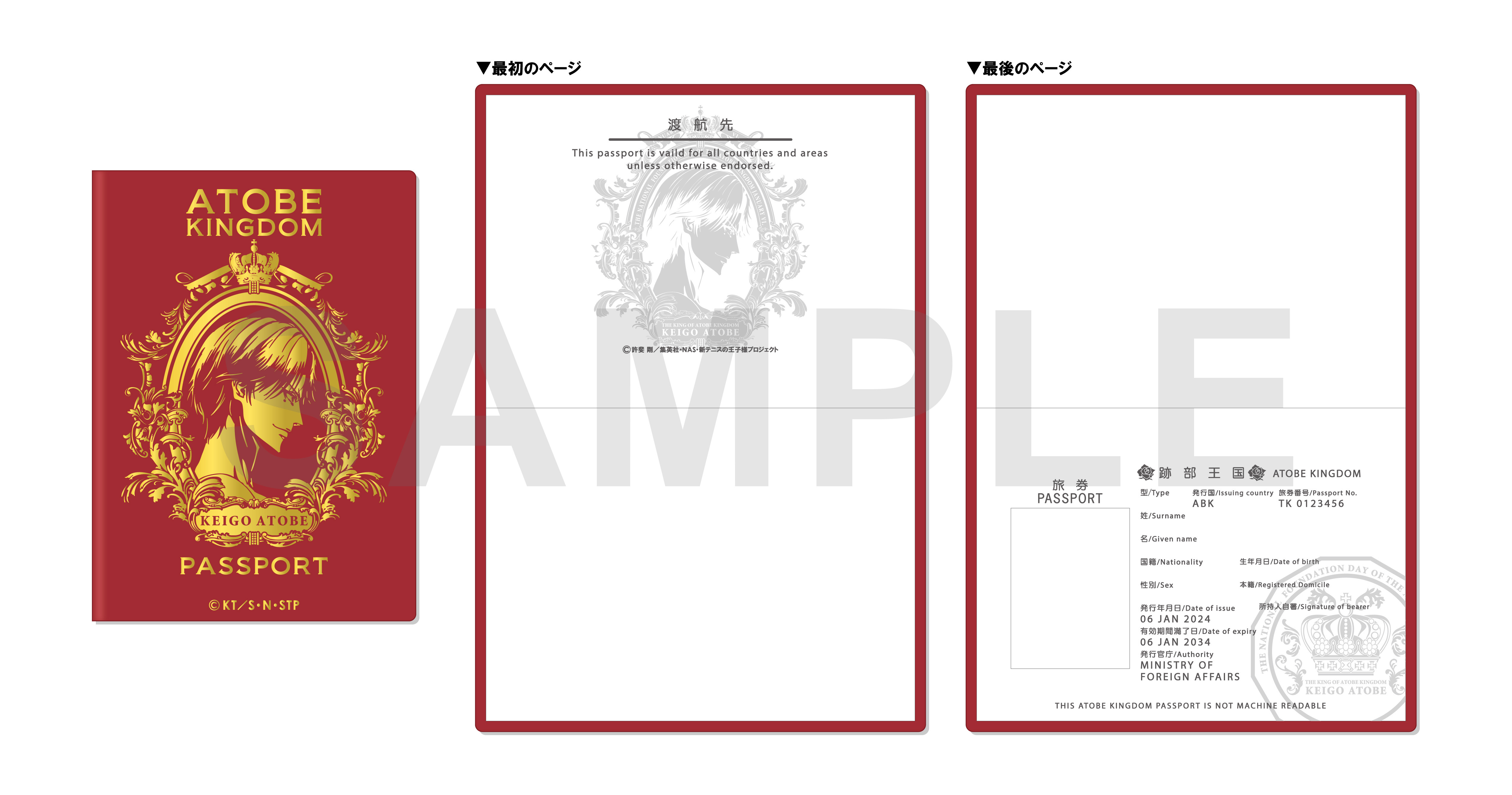 ソル・インターナショナル：新商品情報が到着！【王国パスポート 