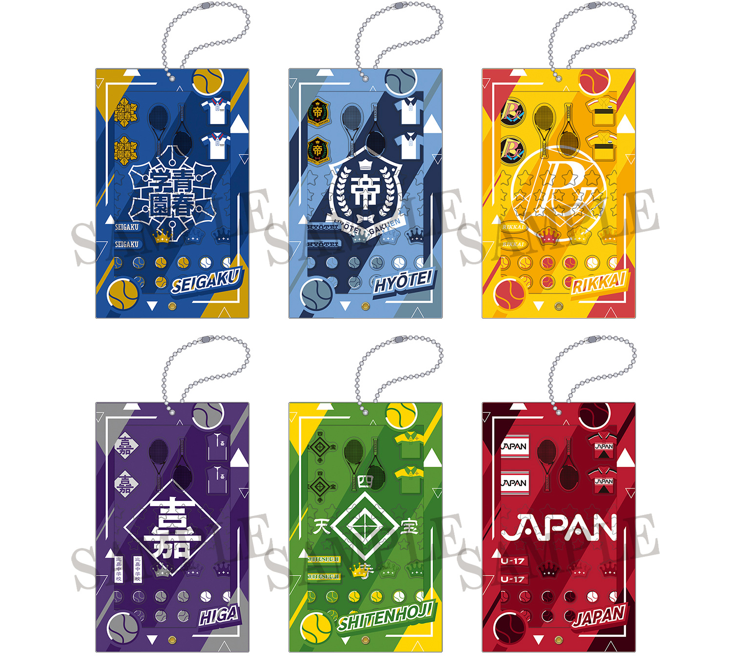 新テニスの王子様』POPUP SHOP in池袋PACKS 新規ビジュアルと商品 