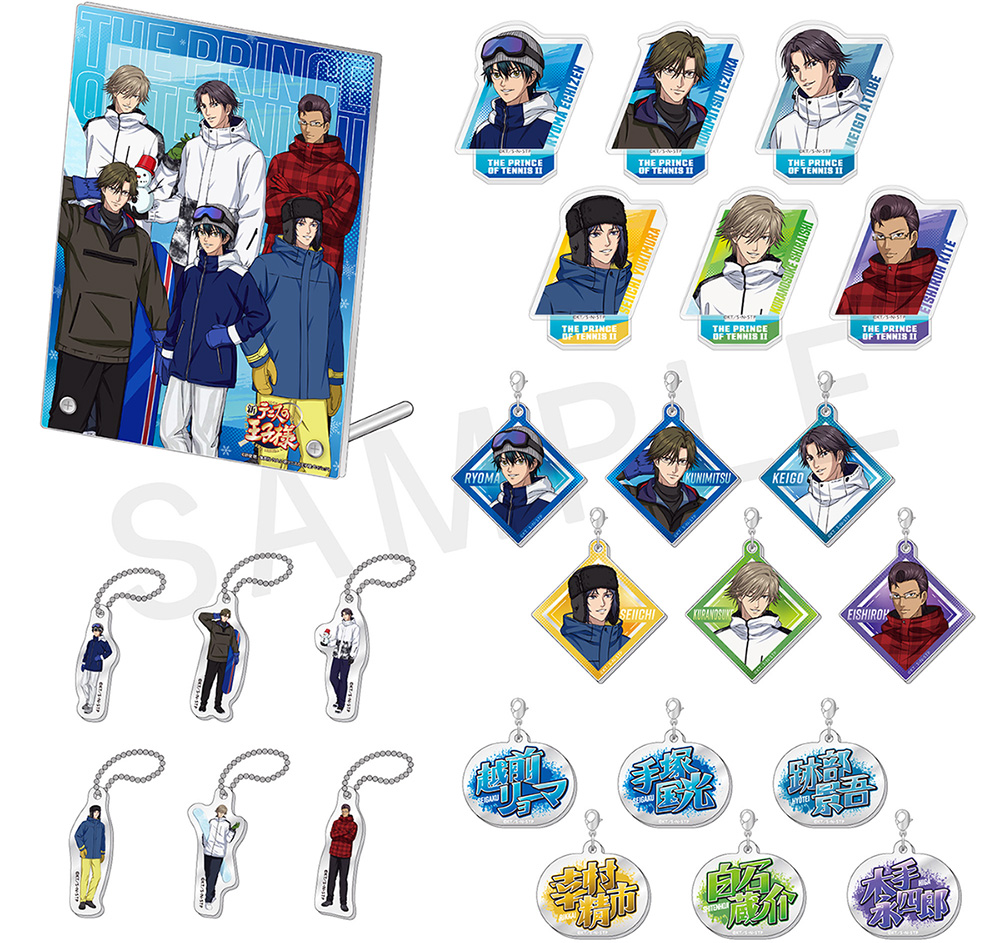 新品未開封　ジャンプフェス新テニスの王子様 キーホルダーコレクション 第1弾 ジャンプフェスタ2025：アニメ「テニスの王子様」「新テニスの王子様