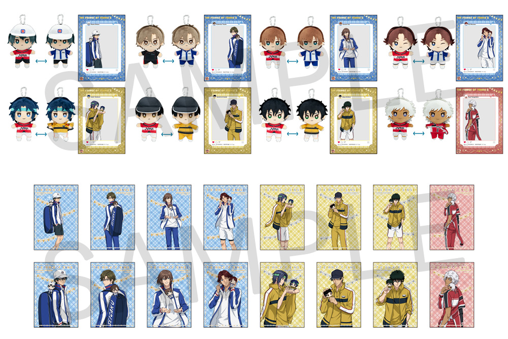 テニスの王子様 おきがえぬいぐるみ アニメイト特典付き 幸村精市 千歳千里 おきがえぬいぐるみ アニメイト特典付き 新テニスの王子様