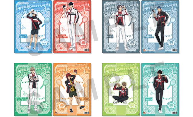 テニスの王子様 跡部景吾 忍足謙也 キラキラ缶バッジ クリアカード