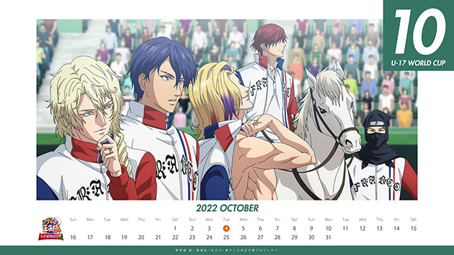 10月pcカレンダーa